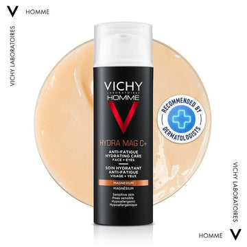 Vichy Homme Hydra Mag C+ με σύσταση και έγκριση από δερματολόγους